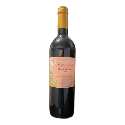 Vin Rouge sec Clos Syrah Léone Domaine Peyre Rose 2002 France Languedoc Vin de France