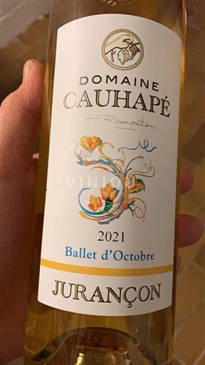 Sudoeste Jurançon Domaine Cauhapé Ballet d'Octobre 2021