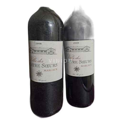 Bordéus Margaux Villa des Quatre Sœurs 2008