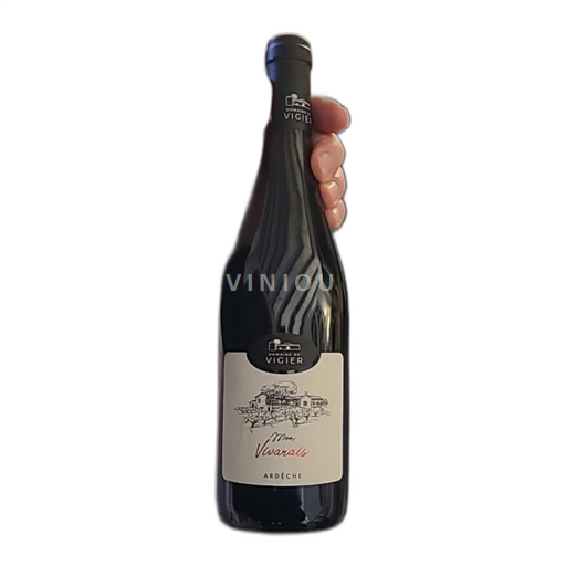 Rhônen laakso Côtes-du-vivarais Domaine de Vigier Mon Vivarais Rouge 2021