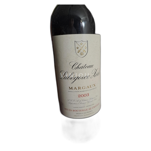 Bordeaux Margaux Château Labégorce Zédé 2003