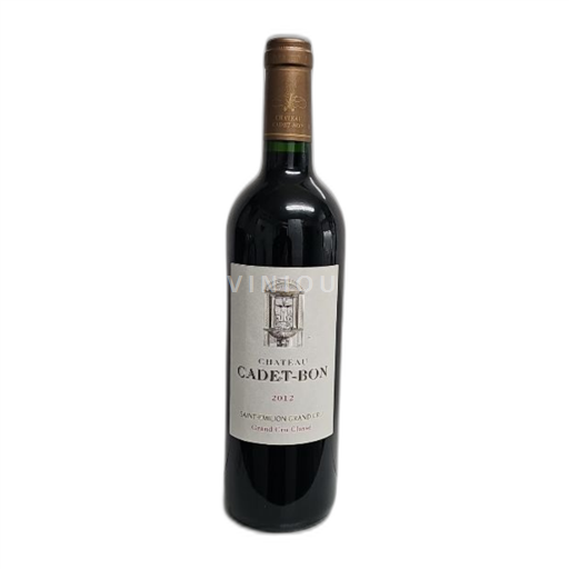 Bordeaux Saint-Émilion Grand Cru Château Cadet-Bon 2012