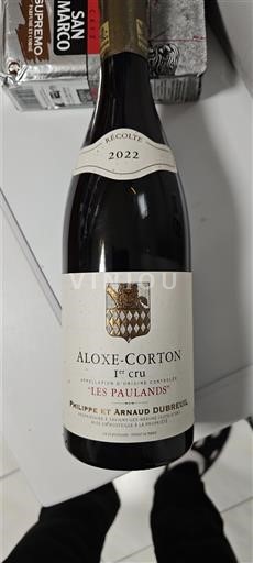 Bourgondië Aloxe-Corton Premier Cru Philippe et Arnaud Dubreuil Les Paulands 2022