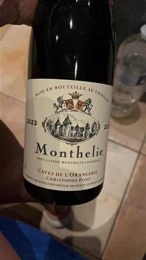 Burgund Monthélie Caves de l'Orangerie 2023