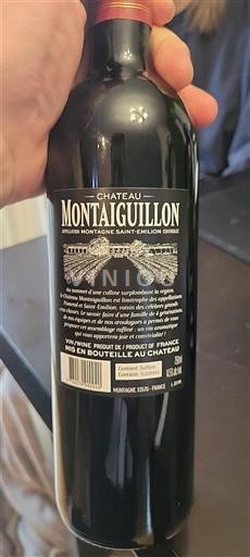 Bordéus Montagne-saint-émilion Château Montaiguillon Não Sazonado