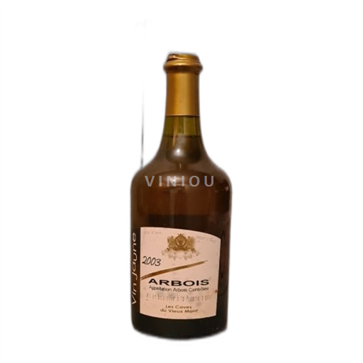 Jura Arbois Les Caves du Vieux Mont Vin Jaune 2003