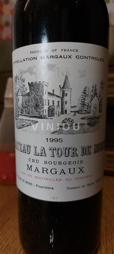 Burdeos Margaux Château La Tour de Mons 1995