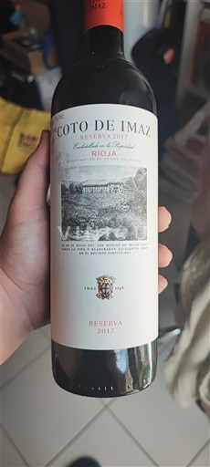 La Rioja Rioja Coto de Imaz Reserva 2017