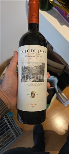 La Rioja Rioja Coto de Imaz Reserva 2017