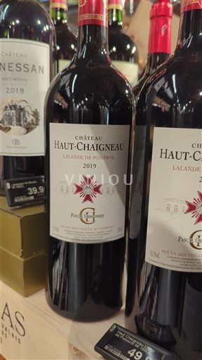 Burdeos Lalande-de-Pomerol Château Haut Chaigneau 2019