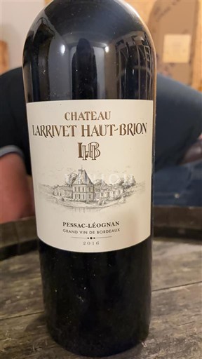 Bordeaux Pessac-Léognan Château Larrivet Haut-Brion 2016