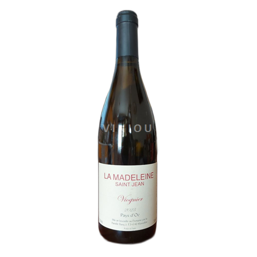 Languedoc-Roussillon Pays d'Oc La Madeleine Saint Jean Viognier 2023