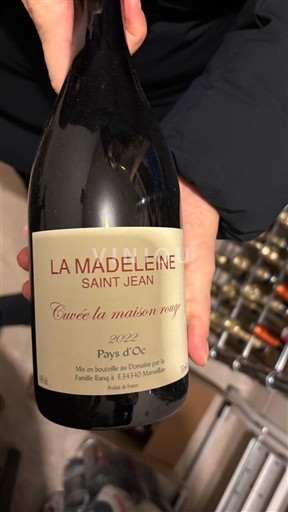 Languedoc-Roussillon Pays d'Oc La Madeleine Saint Jean la maison rouge 2022