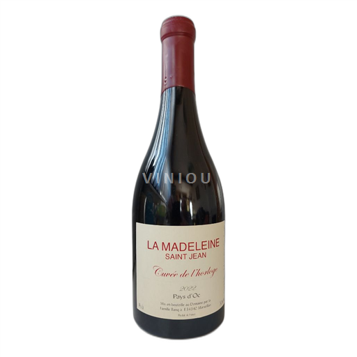 Languedoc-Roussillon Pays d'Oc La Madeleine Saint Jean de l'horloge 2022