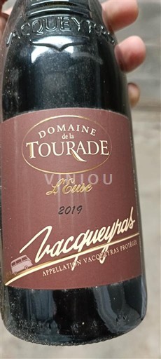 Valle del Rodano Vacqueyras Domaine de la Tourade L'Euse 2019