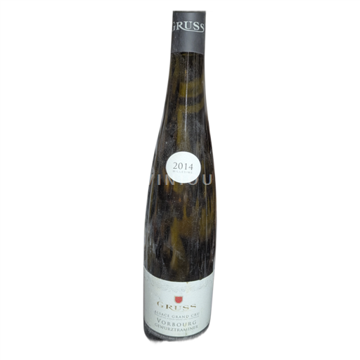 Vin Blanc sec Gewurztraminer Vorbourg Gruss 2014 France Alsace Alsace Grand Cru AOC