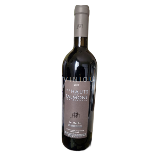 Bordeaux Médoc Les Hauts de Talmont Le merlot 2017