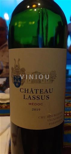 Bordeaux Médoc Cru Bourgeois Château Lassus 2019