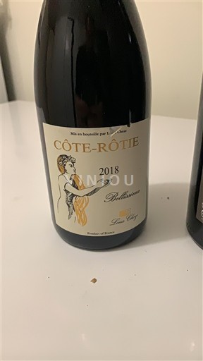 Údolí Rhôny Côte-rôtie Louis Chèze Bellissima 2018