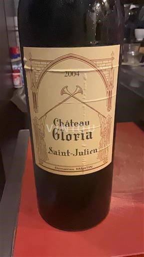 Bordeaux Saint-Julien Château Gloria 2004
