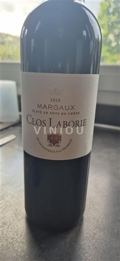 Bordeaux Margaux Clos Laborie 2020