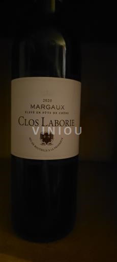Bordeaux Margaux Clos Laborie 2020
