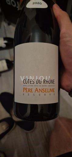 Rhônetal Côtes du Rhône Père Anselme Réserve 2020
