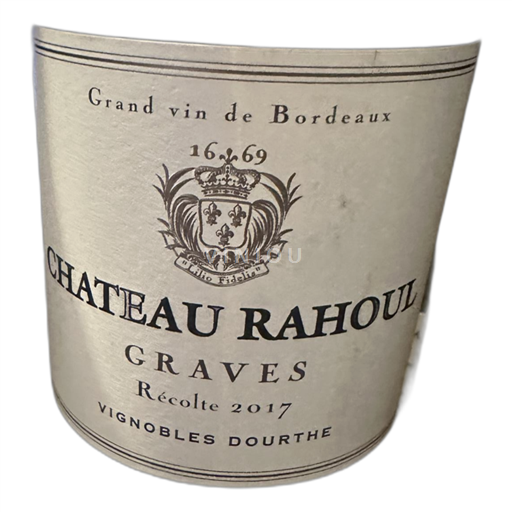 Bordeaux Graves Château Rahoul 2017