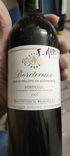 Bordeaux Baron Philippe de Rothschild 2007