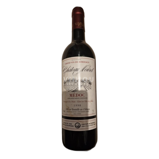 Bordeaux Médoc Château Nouret 1998