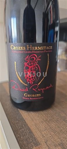 Valle del Ródano Crozes-Hermitage Domaine des bruyeres Georges 2018