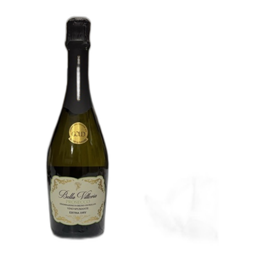 Vin Effervescent Blanc brut Prosecco Bella Vittoria Non millésimé Italie Piémont Boca DOC