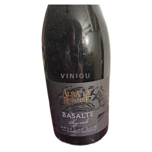 Alpi e Paesi Rodaniani Ardèche Alba La Romaine Basalte Syrah 2018