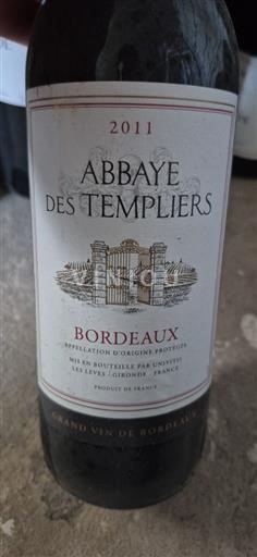 Burdeos Bordeaux Abbaye des Templiers 2011