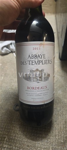 Бордо Abbaye des Templiers 2011
