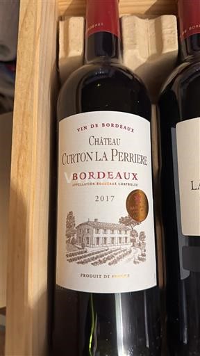 Bordeaux Château Curton La Perriere 2017