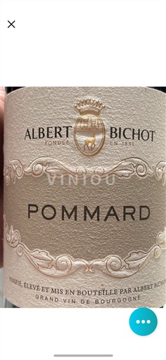 Burgundi Pommard Albert Bichot 2021