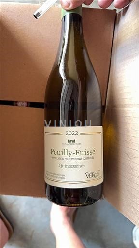 Burgund Pouilly-fuissé Verget Quintessence 2022