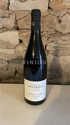 Bourgogne Givry Premier Cru Domaine Deliance Clos Charle 2022