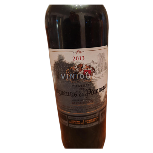 Bordeaux Bordeaux Supérieur Château de Pommyers 2013