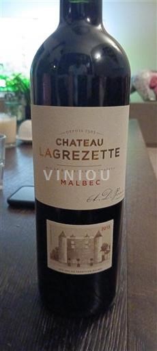 Sud-Ouest Cahors Chateau Lagrezette Malbec 2015