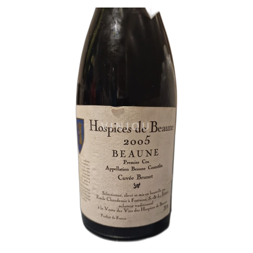 Burgundi Määrittelemätön Grand Cru Hospices de Beaune Brunet 2005