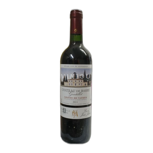 Bordeaux Graves-de-Vayres Grand Cru Château de Barre Jean Julien 2011
