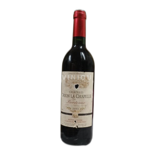 Bordeaux Château Brion La Chapelle 2003
