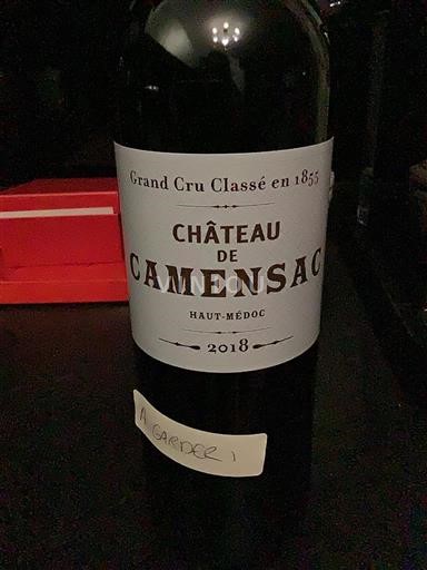 Burdeos Haut-Médoc Grand Cru Château de Camensac 2018