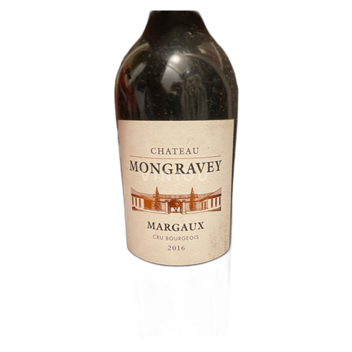 Bordeaux Margaux Cru Bourgeois Château Mongravey 2016