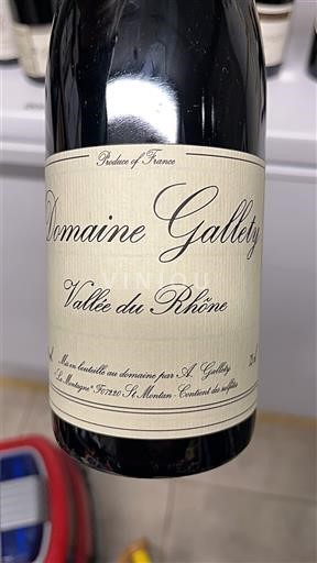 Thung lũng Rhône Côtes-du-vivarais Domaine Gallety 2017