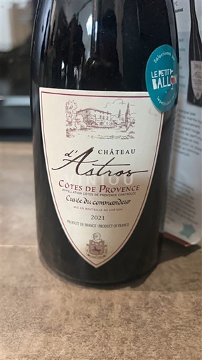 Provence Bregdeti i Provencës Château d'Astros du Commandeur 2021