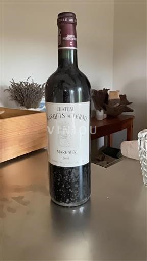 Burdeos Margaux Grand Cru Marquis de Terme 2005