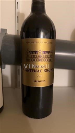 Bordeaux Margaux Grand Cru Château Cantenac Brown 2011